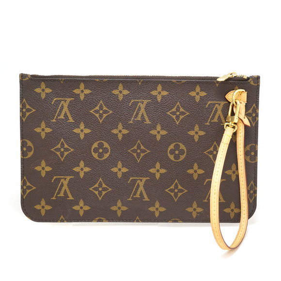 Louis Vuitton Accessories Monogram GM Pouch Brown Neverfull - Picture 3 of 7